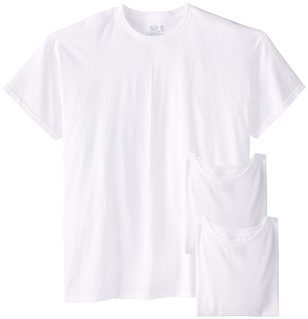 Fruit of the Loom Men's Big Size Crew T-Shirts (Pack of Three)