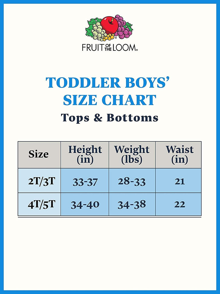 Fruit of the Loom Toddler Boys' Boxer Briefs (Assorted)