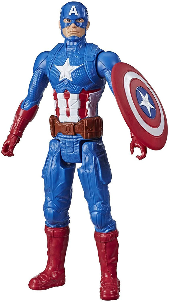 Avengers Marvel Titan Hero Series Blast Gear Captain America Action Figure