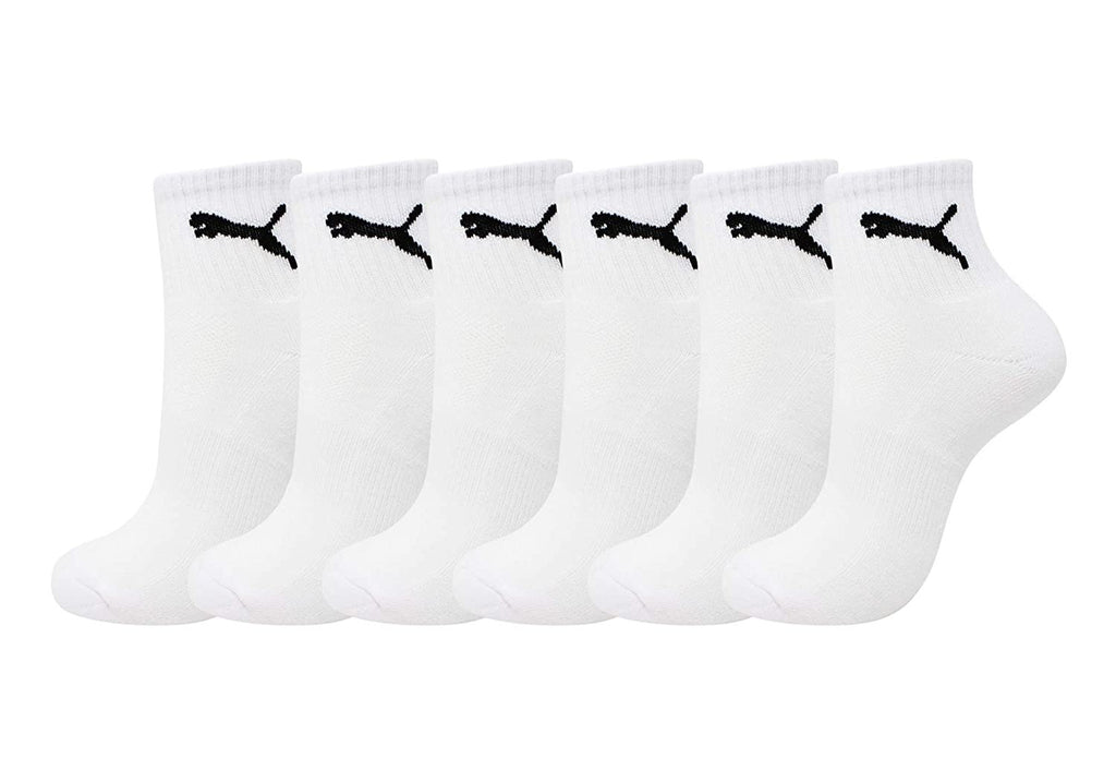 PUMA Men's 6-Pack Quarter Cut Socks