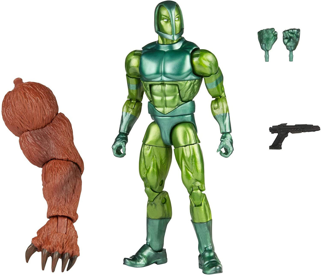 Marvel Hasbro Legends Series 6-inch Vault Guardsman Action Figure Toy, Includes 3 Accessories and Build-A-Figure Part, Premium Design and Articulation