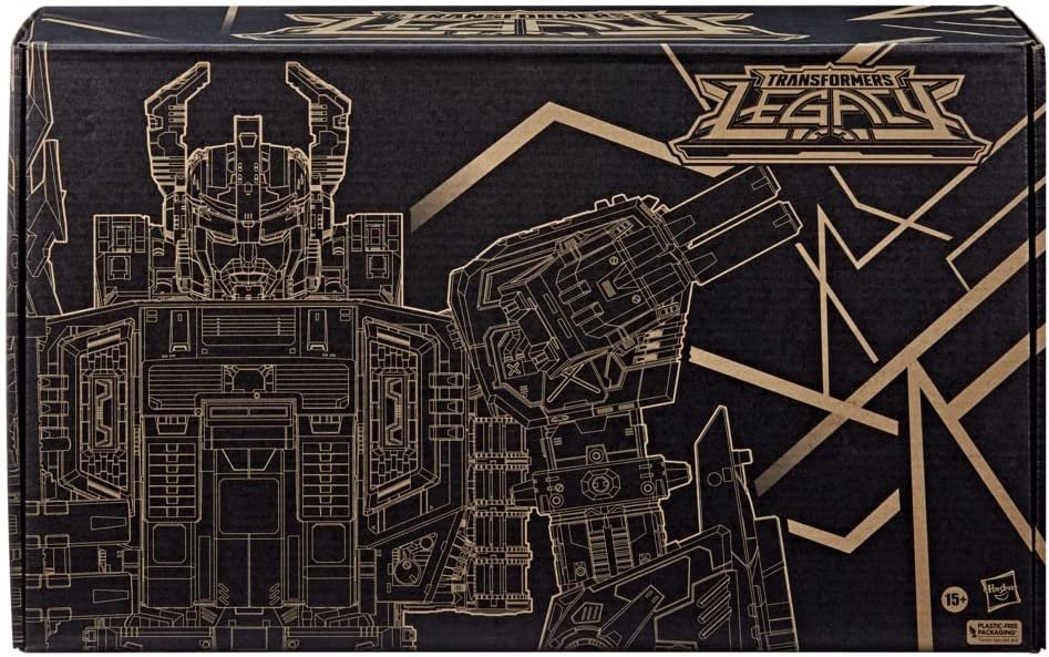 Transformers Generations Selects Black Zarak, Legacy Titan Class Collector Figure, 53cm