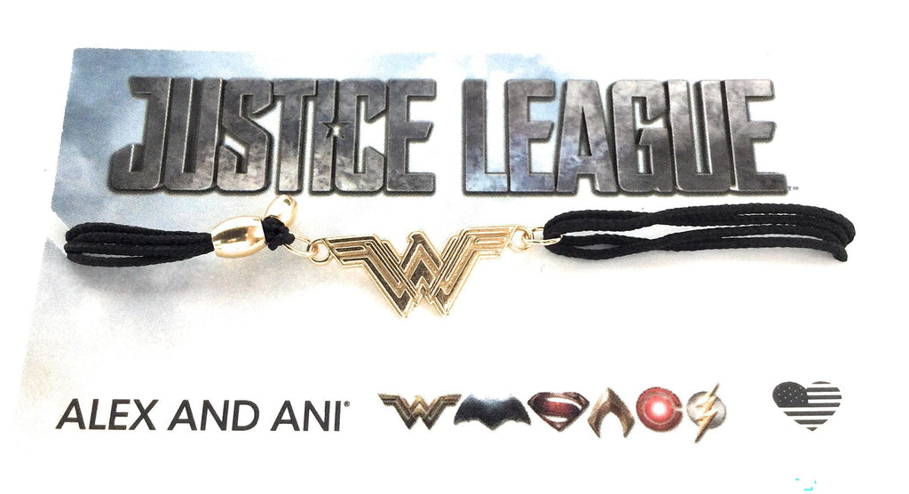 Alex and Ani Womens Justice League Wonder Woman Kindred Cord Bracelet