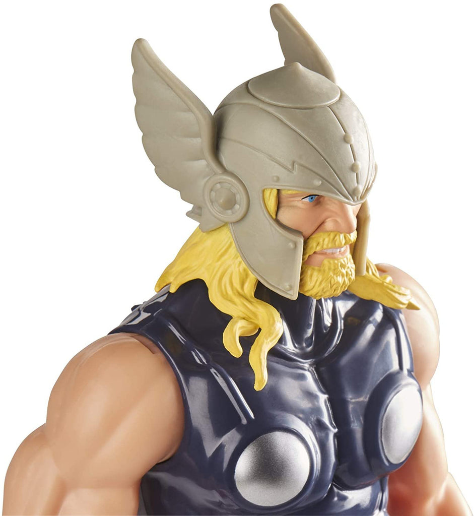 Avengers Marvel Titan Hero Series Blast Gear Thor Action Figure, 12" Toy, Inspired by The Marvel Universe, for Kids Ages 4 & Up