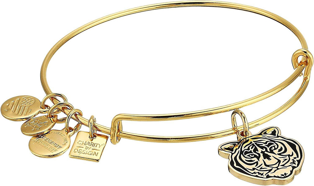 Alex and Ani Womens Charity by Design Tiger Head Bangle