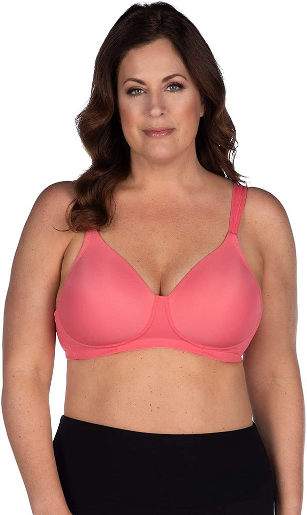 Leading Lady Women's Plus-Size Underwire Padded T-Shirt Bra