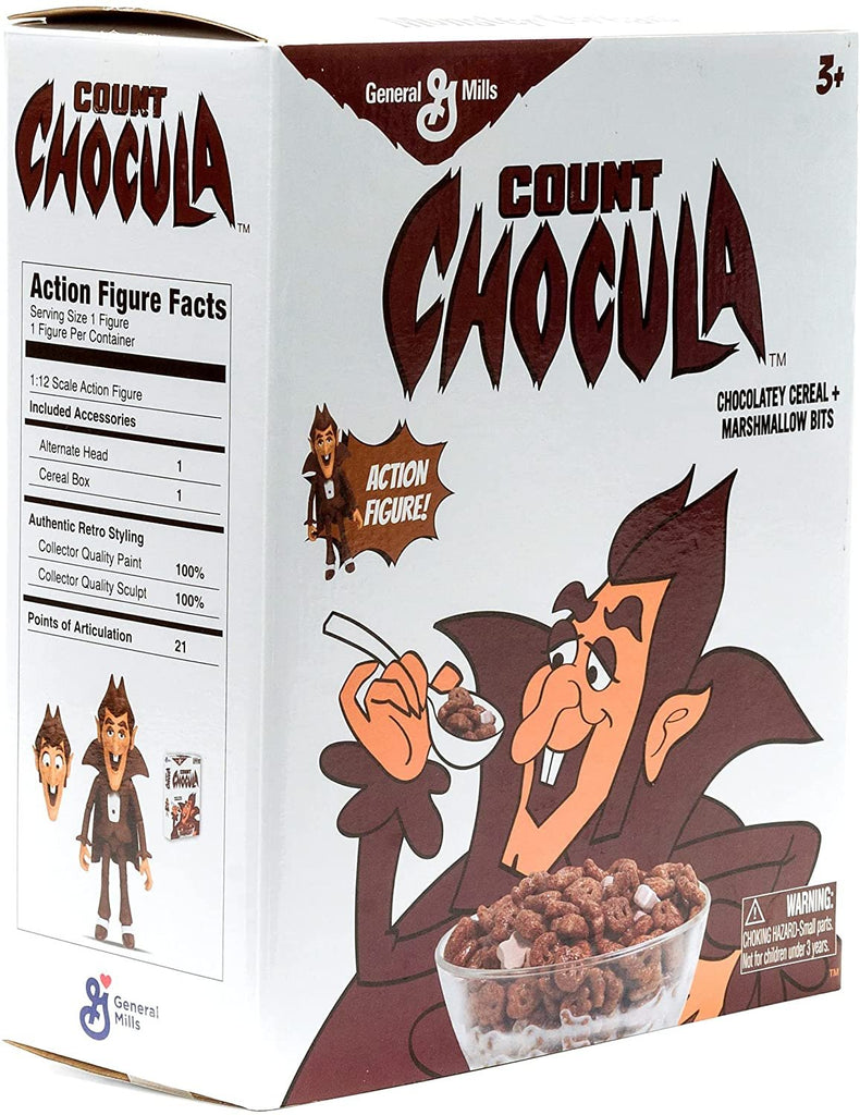 Jada Toys General Mills 6" Count Chocula Action Figure, Toys for Kids and Adults