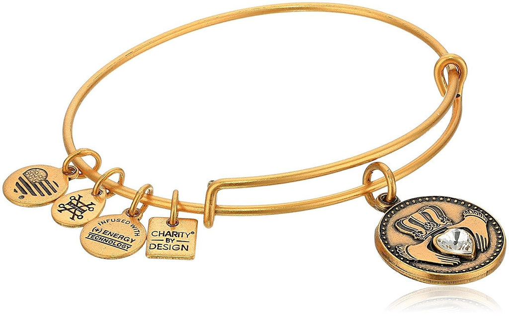 Alex and ANI Charity by Design, Claddagh Bangle Bracelet