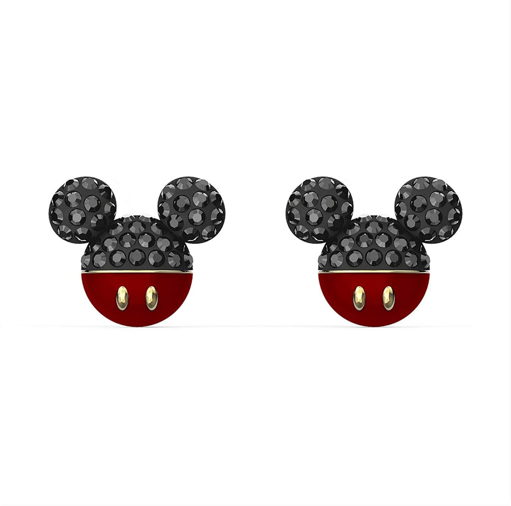 Swarovski Mickey Pierced Earrings