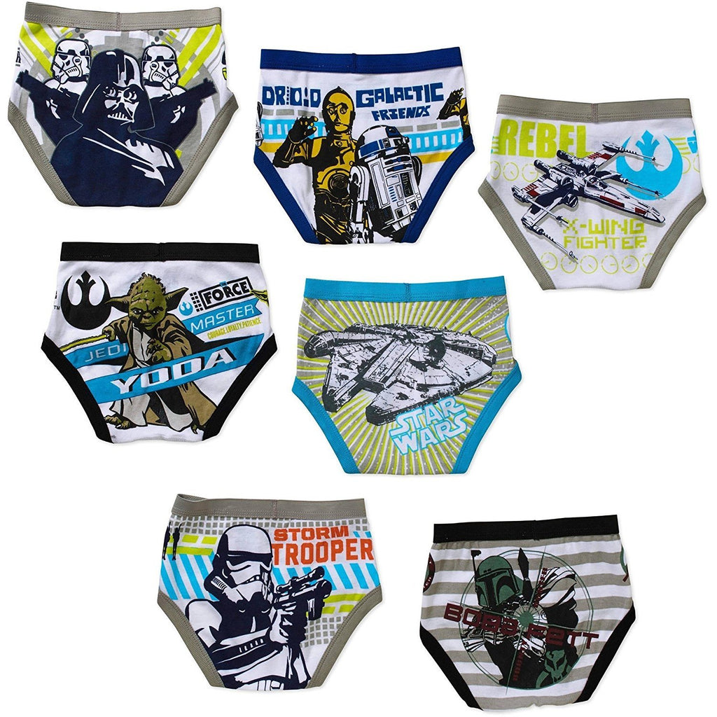 Star Wars 7-Pack Toddler Boys Underwear Briefs