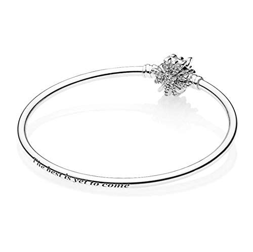 PANDORA Fireworks Limited Edition Exclusive Bangle Bracelet 925 Sterling Silver Gift Set