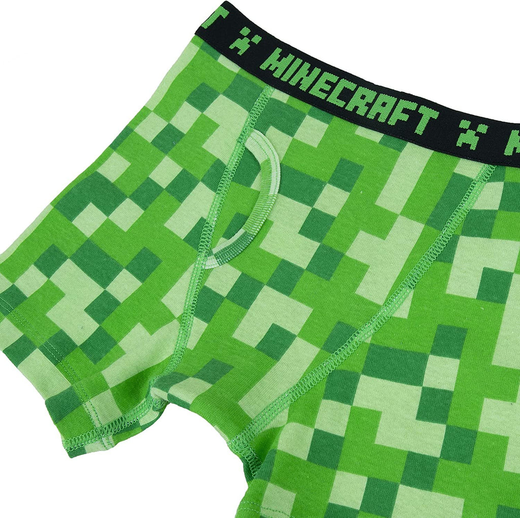 Minecraft Boys 5 Pack Boxer Briefs