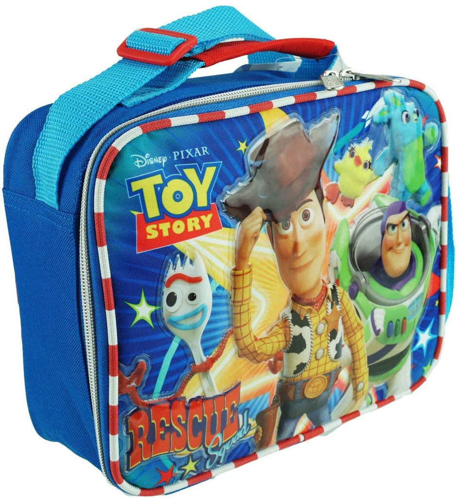 Toy Story 4 Insulated Lunch Box With Adjustable Shoulder Straps - Toy Heroes - A17326