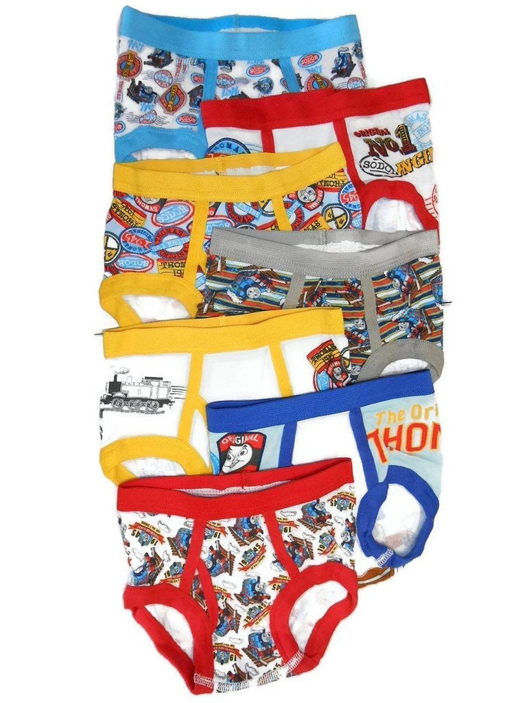 Thomas the Train Toddler Boys' Briefs 7 Pair Pack