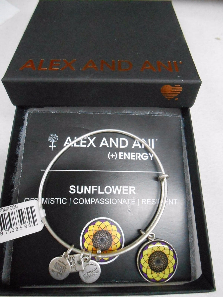 Alex and Ani Charity by Design Sunflower Bangle Bracelet