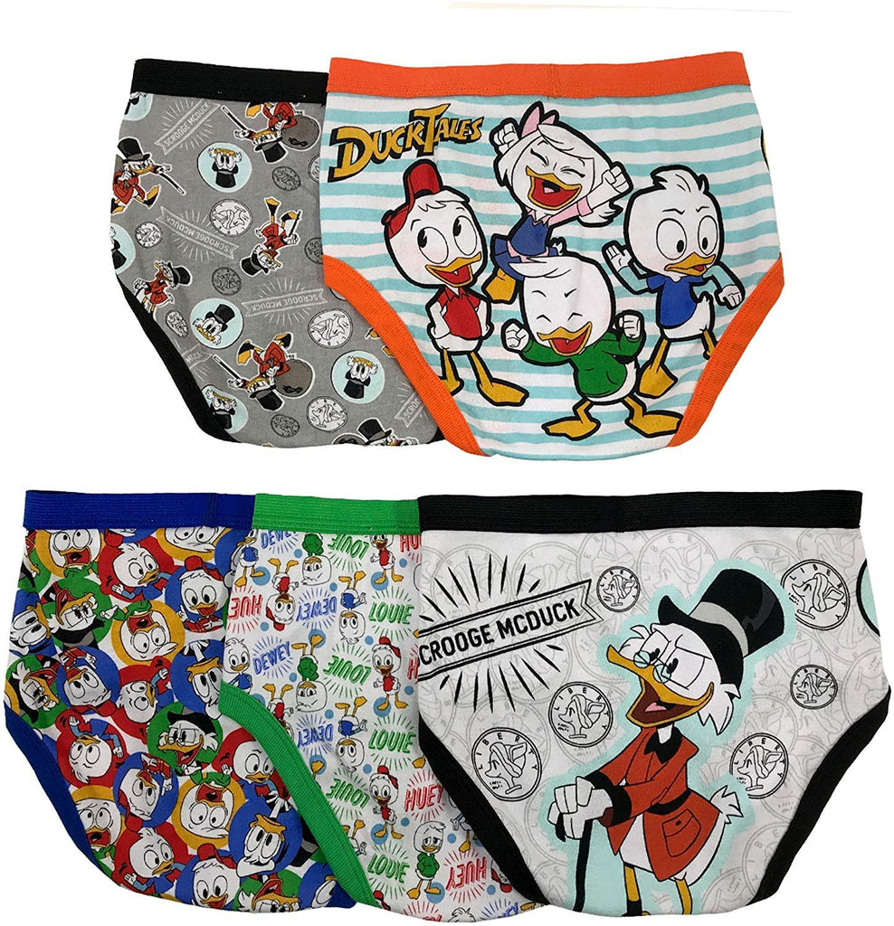 Disney Big Boys' Duck Tales 5-Pack Underwear Briefs