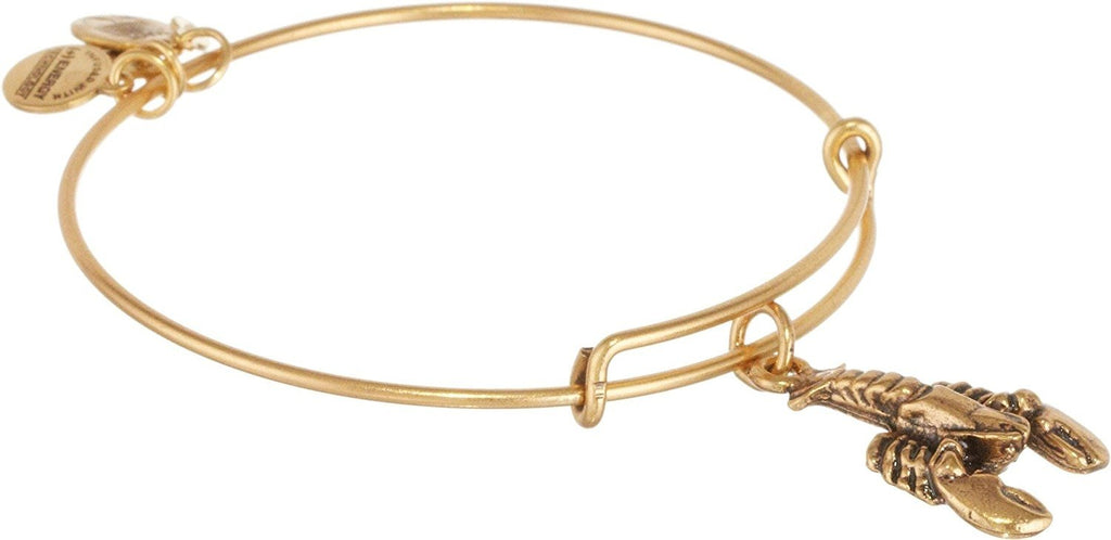 Alex and Ani Womens Lobster Charm Bangle