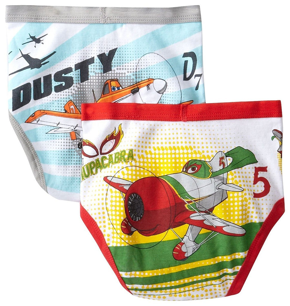 Disney Little Boys' Planes 5-Pack Brief