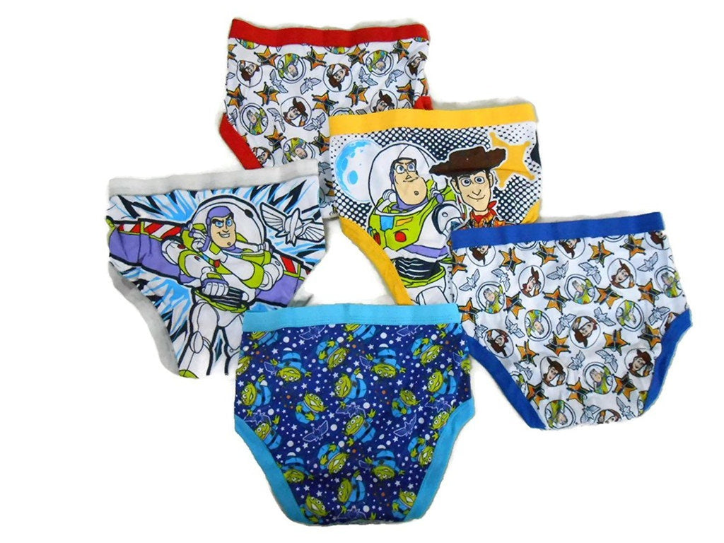 Disney Little Boys' Toy Story 5-Pack Brief