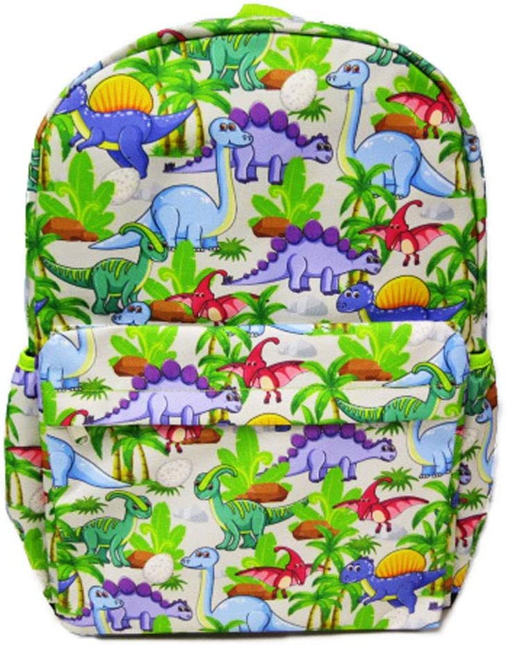 Arkadia Accessories - 16 inch All Over Print Deluxe Backpack With Laptop Compartment