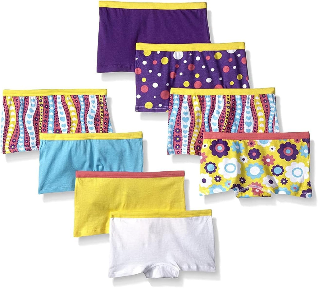 Fruit of the Loom Girls' Assorted Boyshort Underwear