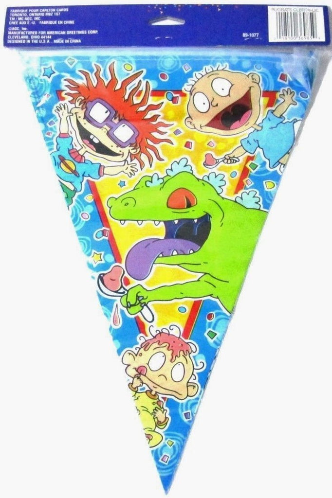 Rugrats Celebration Pennant Flag Banner 6 Ft.