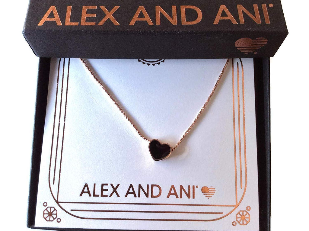 Alex and Ani Depth of Love Necklace Rose Gold NWTBC