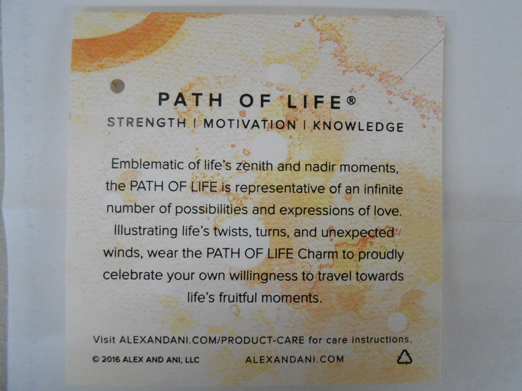 Alex and Ani Art Infusion Path of Life Expandable Rafaelian Gold-Tone Bangle Bracelet