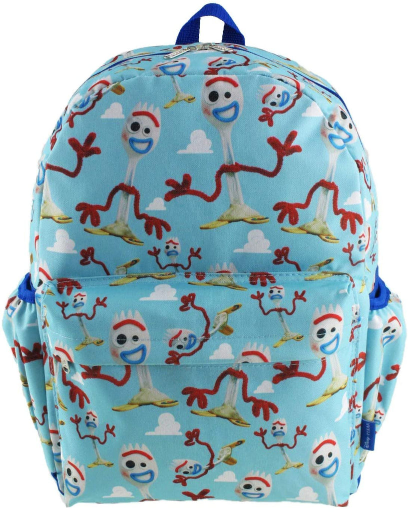 Toy Story 4 - Forky 16 inch All Over Print Deluxe Backpack With Laptop Compartment