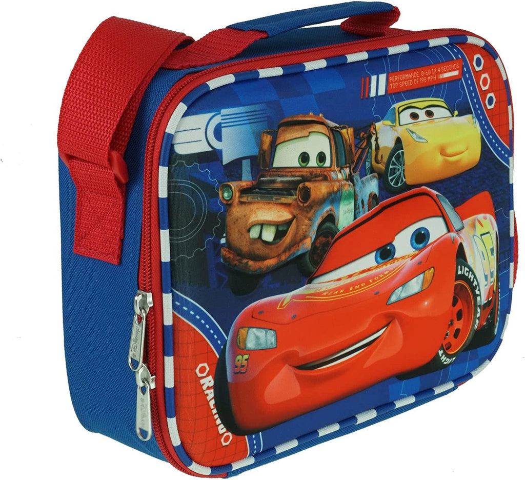 Ruz Disney Cars Lighning McQueen 3-D EVA Molded Lunch Box