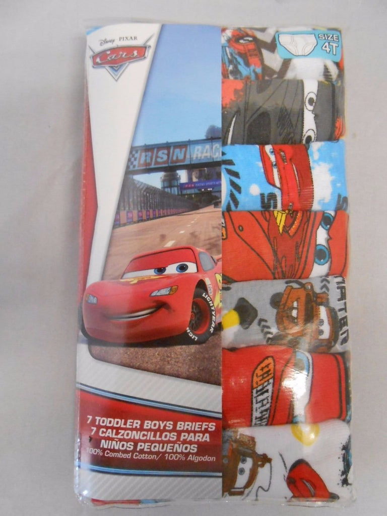 Handcraft Little Boys' Disney Cars 7 Pack Brief