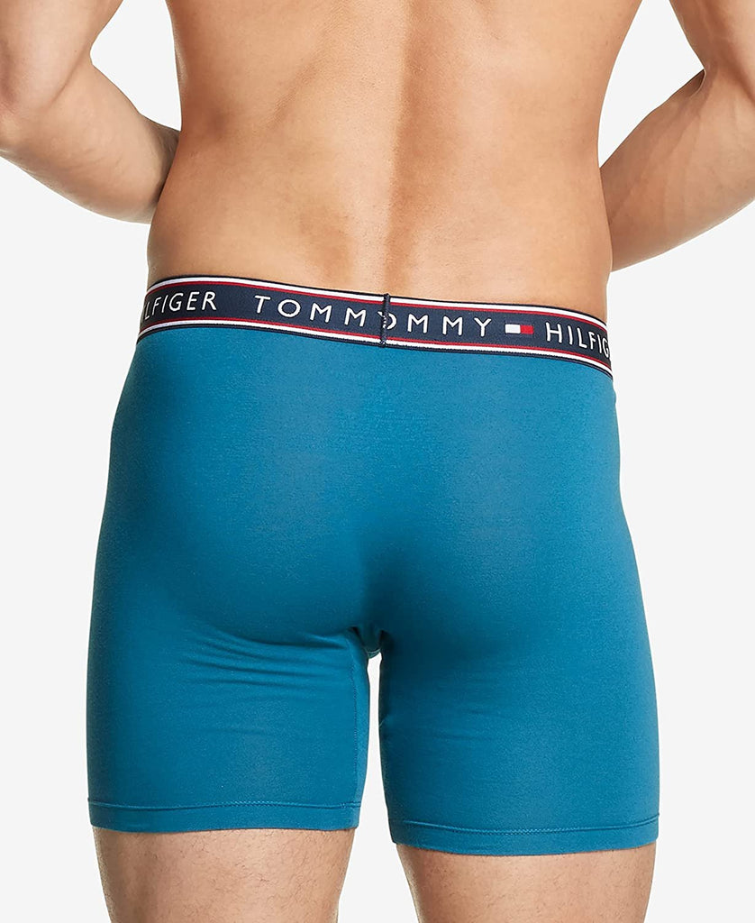 Tommy Hilfiger Men's Cotton Stretch Boxer Brief Multipack