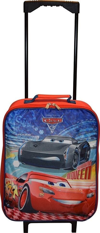 Disney Cars 15" Collapsible Wheeled Pilot Case - Rolling Luggage Carry-On