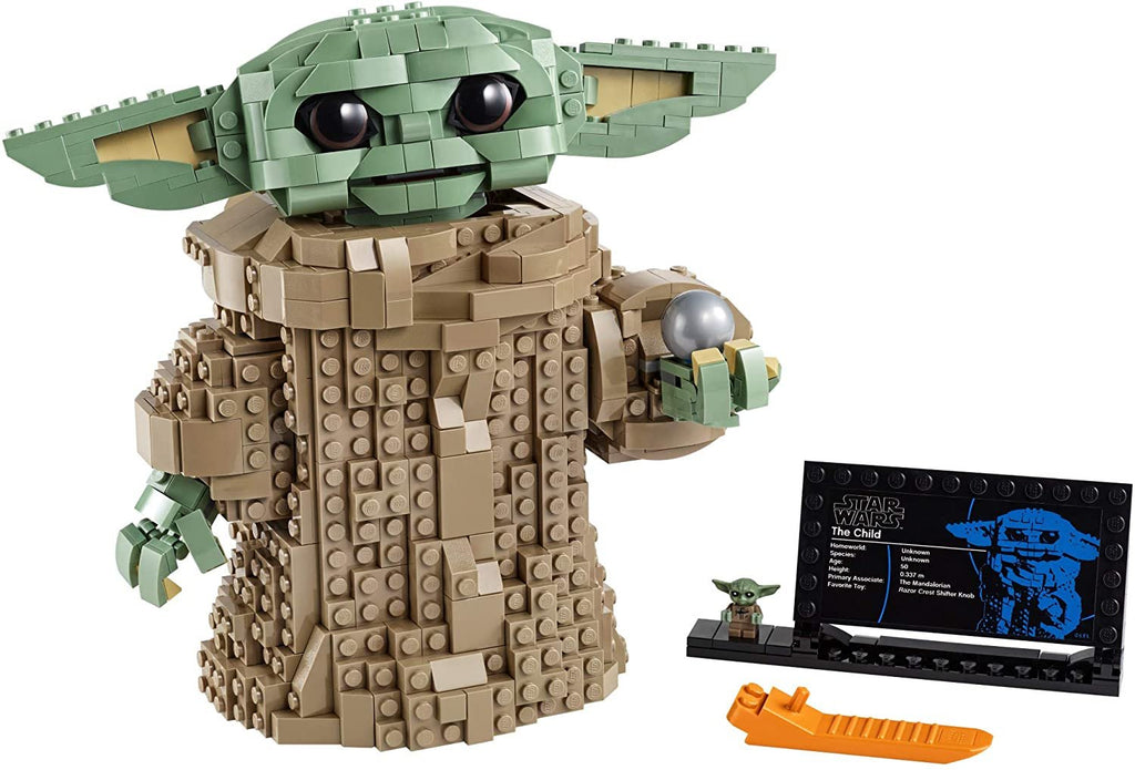 LEGO Star Wars: The Mandalorian The Child 75318 Building Kit; Collectible Buildable Toy Model for Ages 10+, New 2020 (1,073 Pieces)