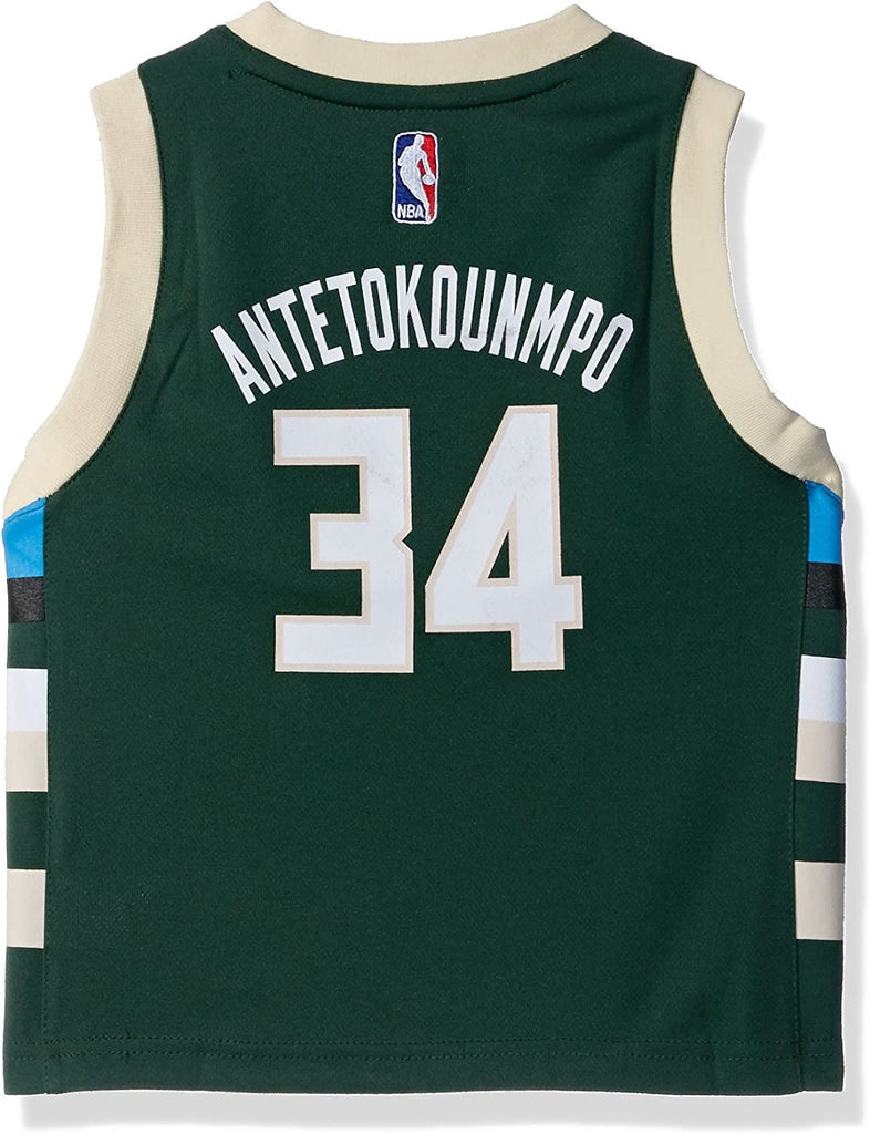 Outerstuff Toddler Replica Road Player Jersey, Giannis Antetokounmpo, 4T