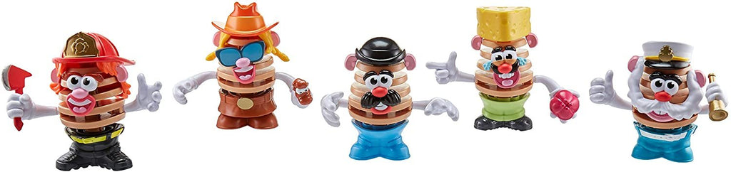 Mr Potato Head Chips Figures 5-Pack: Barb A. Cue, Saul T. Chips, Ranch Blanche, Cheesie Onionton, Original, Toy for Kids Ages 3 and Up (F0361)