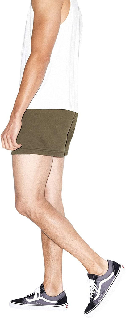 American Apparel Men's California Fleece Retro Short