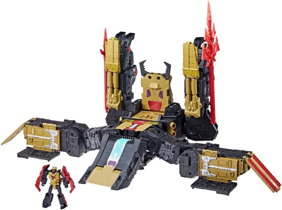 Transformers Generations Selects Black Zarak, Legacy Titan Class Collector Figure, 53cm