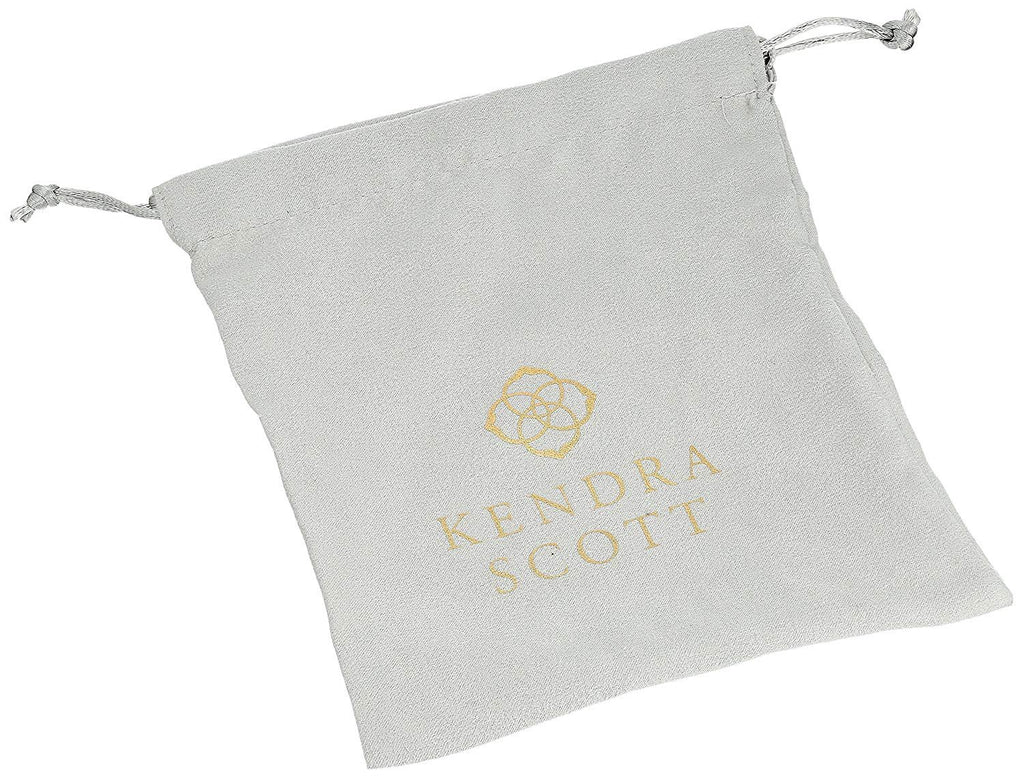 Kendra Scott Womens Ellington Short Pendant Necklace Rose Gold/Black Granite One Size