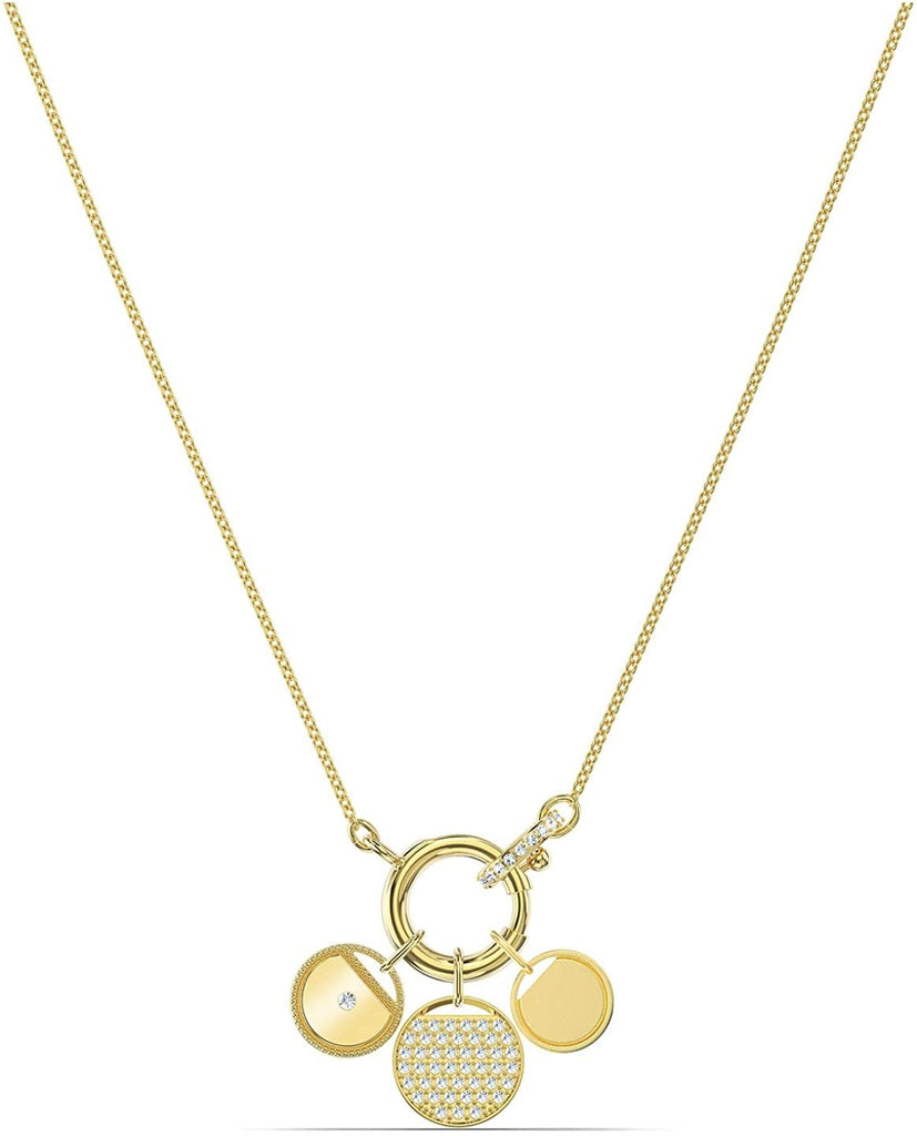 SWAROVSKI Ginger Charm Necklace Gold One Size