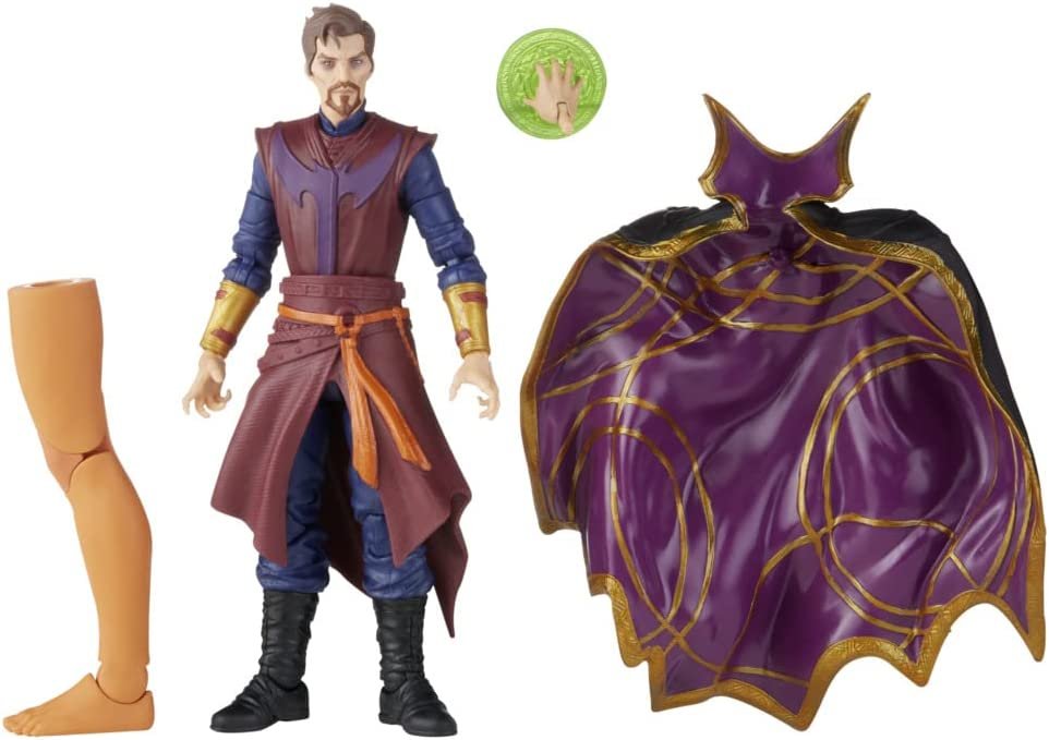 Marvel Legends Series 6-inch Scale Action Figure Toy Doctor Strange Supreme, Premium Design, 1 Figure, 1 Accessory, and Build-a-Figure Part