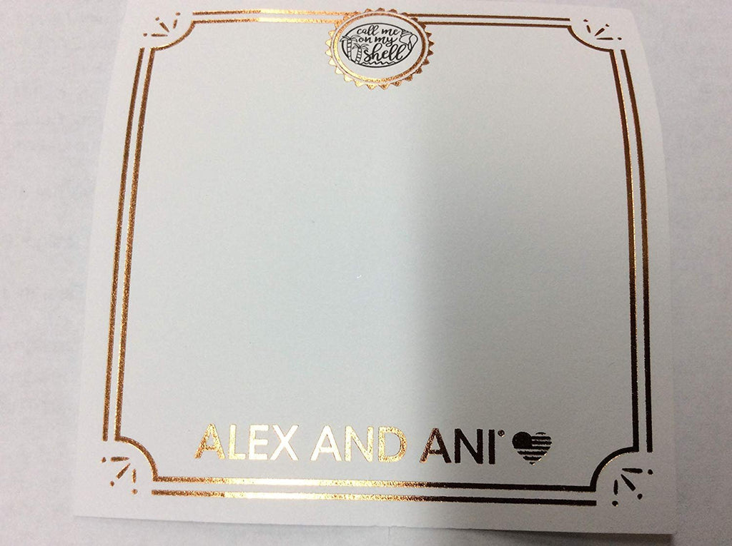 Alex and Ani Call Me On My Shell Set of 2 Bangle Bracelet Shiny Silver NWTBC