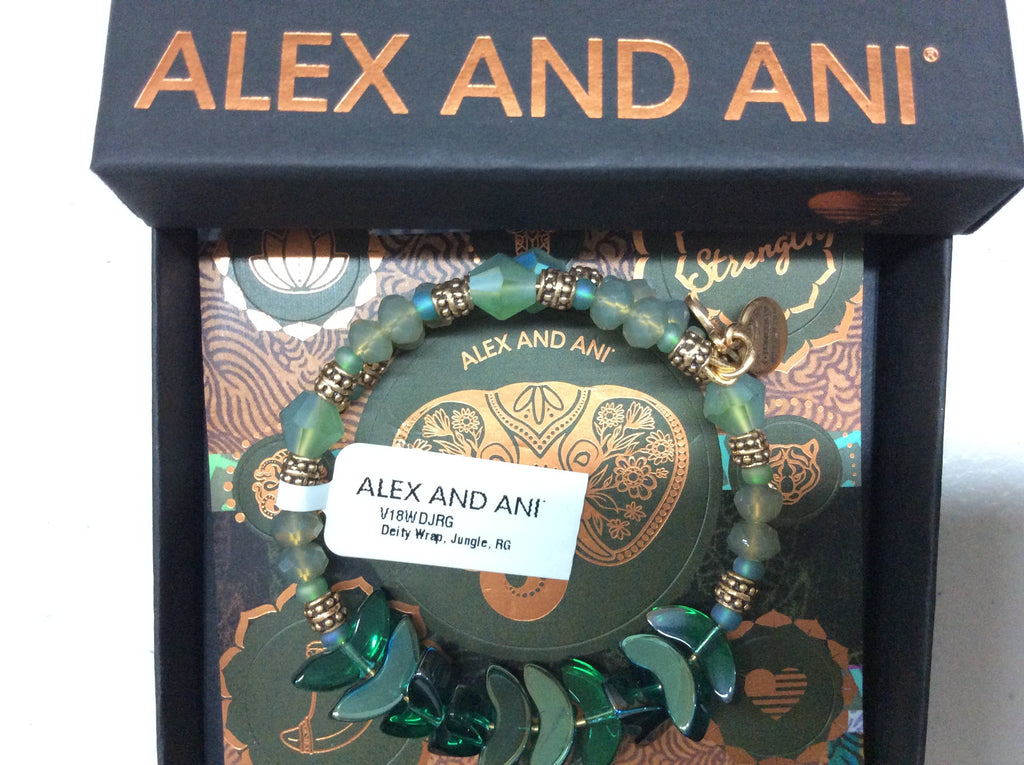 Alex and Ani Womens Deity Wrap Jungle