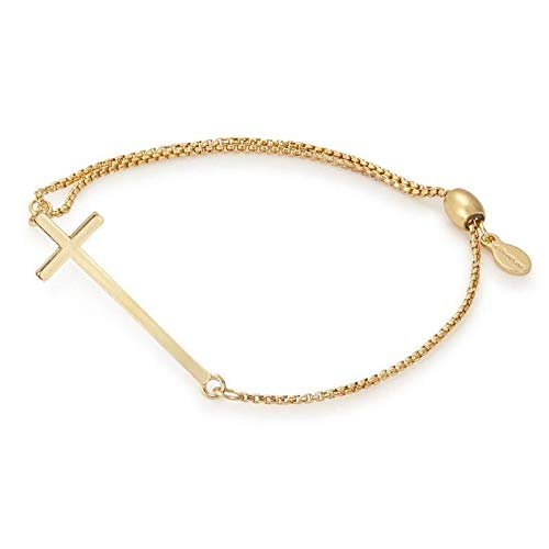 Alex and Ani Women's Cross Pull Chain Bracelet