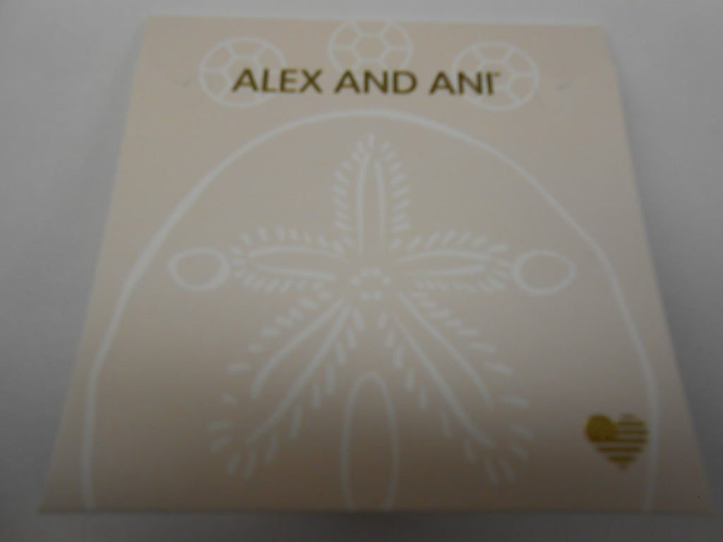 Alex and Ani Womens Color Infusion Sand Dollar IV Bangle