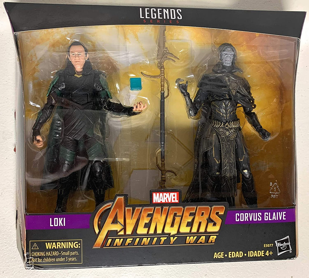 MV Legends Series Avengers: Infinity War Loki & Corvus Glaive 2-Pack