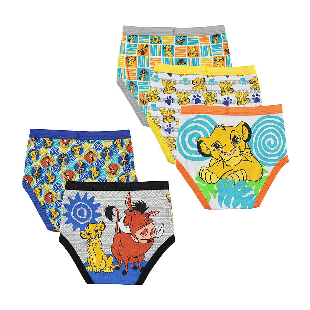 Disney Lion King 5 Pack Boys Brief