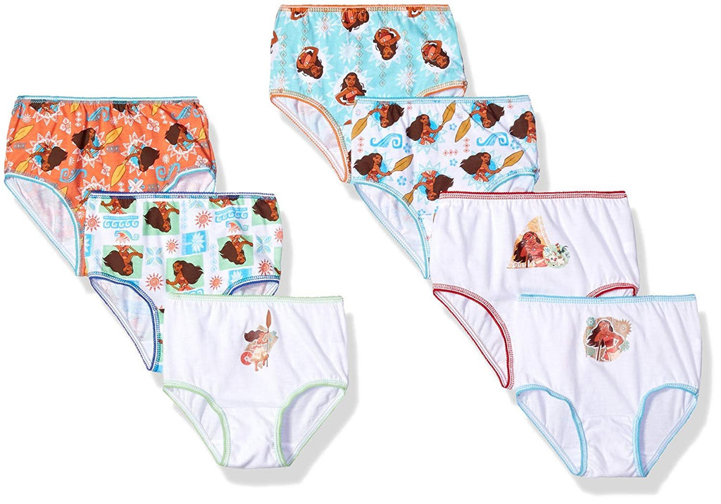 Disney Girls' Incredibles 7-Pack Underwear Panties