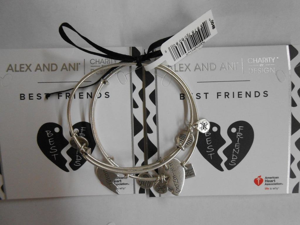 Alex and Ani "Charity By Design" Best Friends Bangle Bracelet, Set Of 2