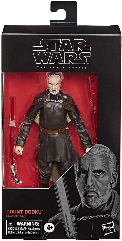 STAR WARS The Black Seriescount Dooku Toy 6" Scale Attack of The Clones Collectible Figure